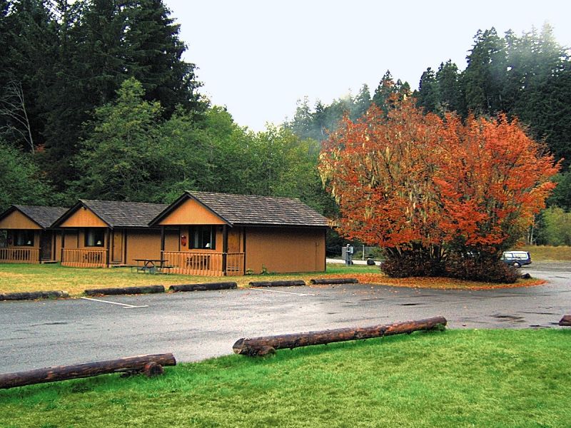 ホテル Sol Duc Hot Springs ポート・エンジェルス エクステリア 写真