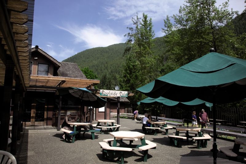 ホテル Sol Duc Hot Springs ポート・エンジェルス エクステリア 写真
